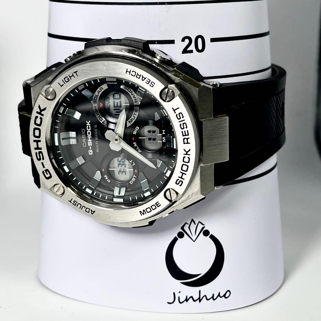 クマシィー カシオ G-SHOCK GST-W110 アナデジ ソーラー