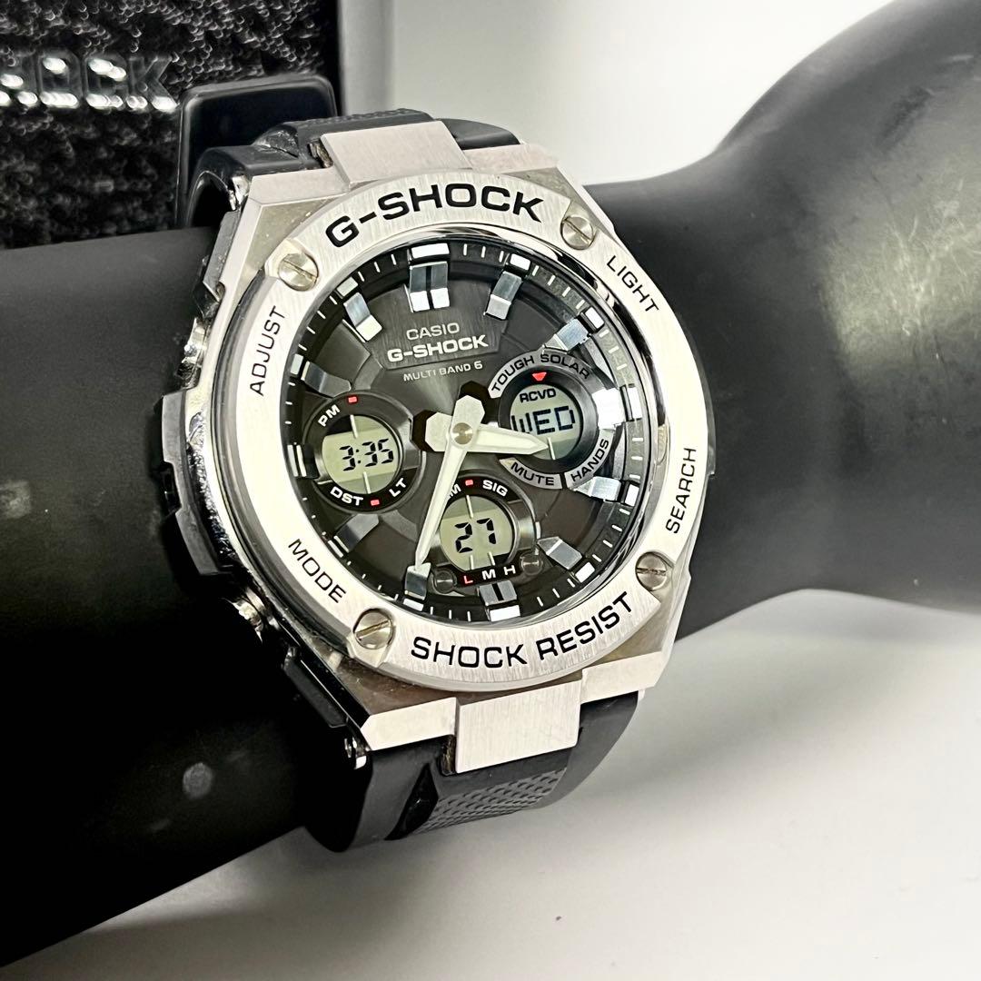 クマシィー カシオ G-SHOCK GST-W110 アナデジ ソーラー