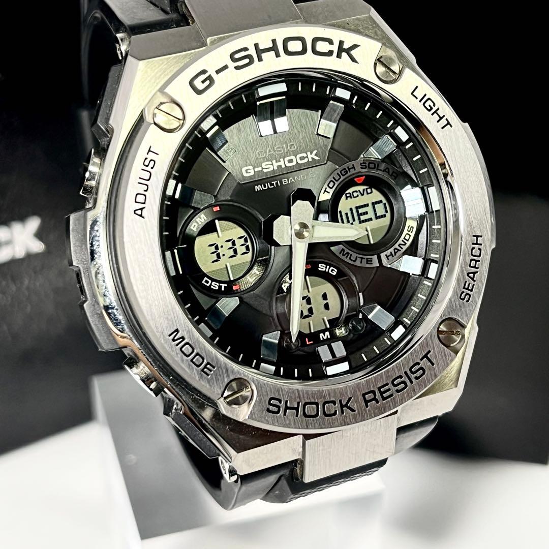 クマシィー カシオ G-SHOCK GST-W110 アナデジ ソーラー