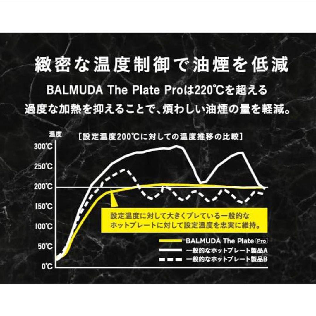 【新品】 バルミューダ ザ・プレート プロ　K10A-BK