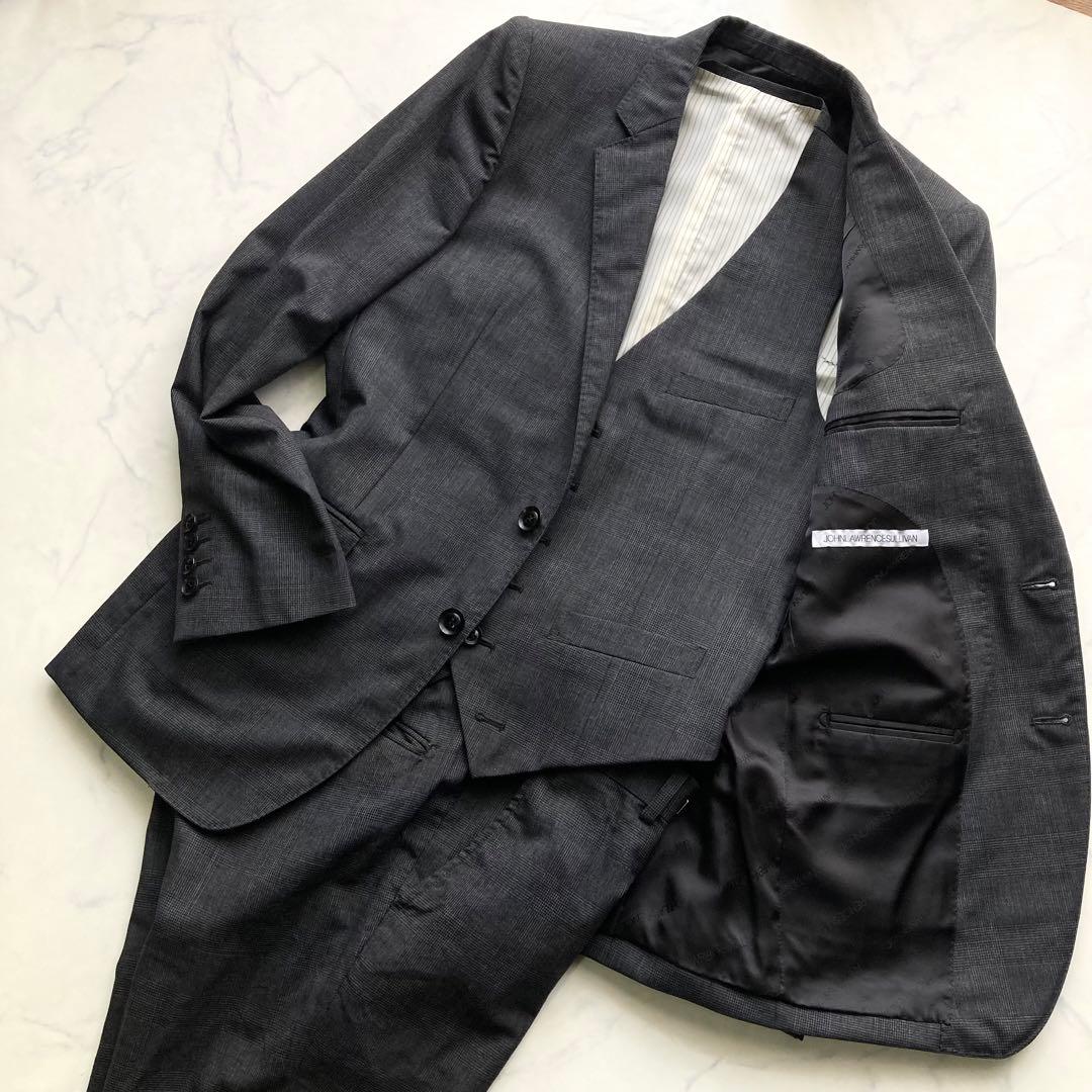 ジョンローレンスサリバン スリーピース スーツ グレー