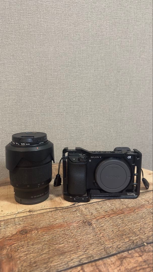 SONYα6300/SONY28-70 f3.5〜5.6 リグ、レンズフィルター