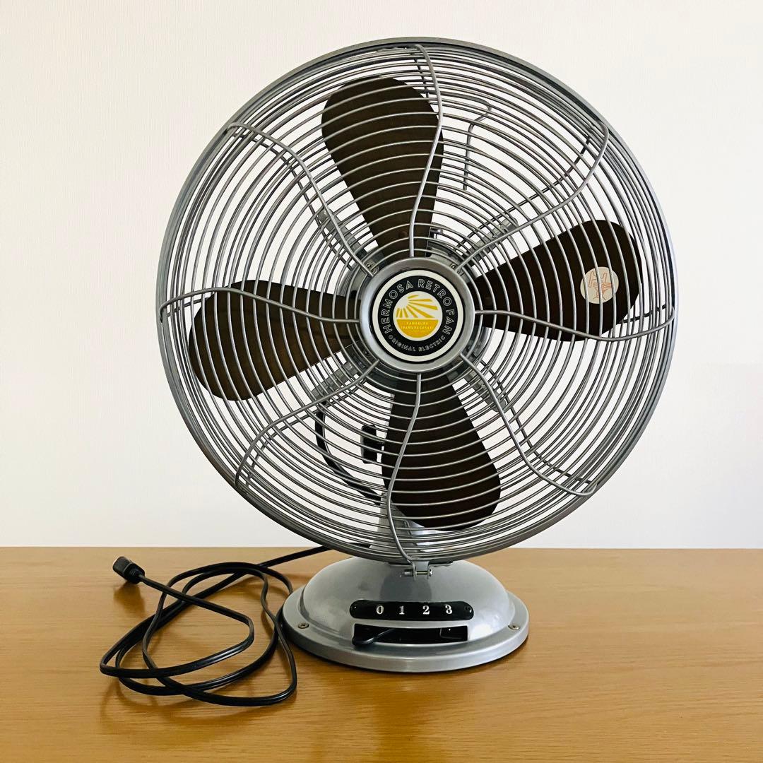 HERMOSA ハモサ RETRO FAN TABLE 卓上扇風機