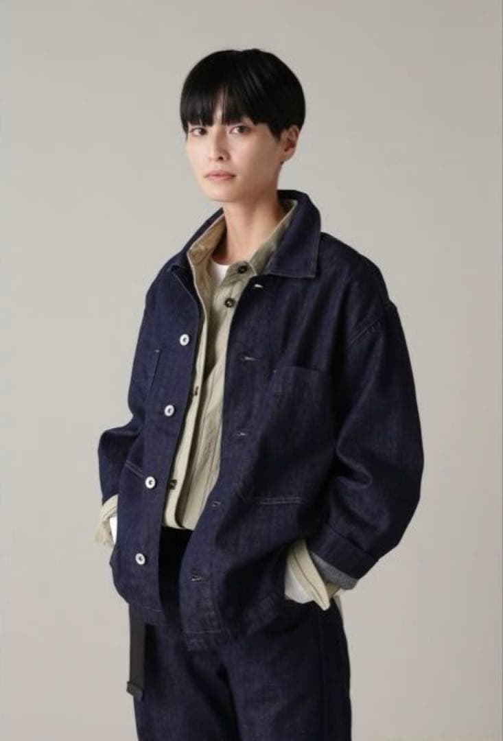 マーガレットハウエル MHL. デニム ジャケット