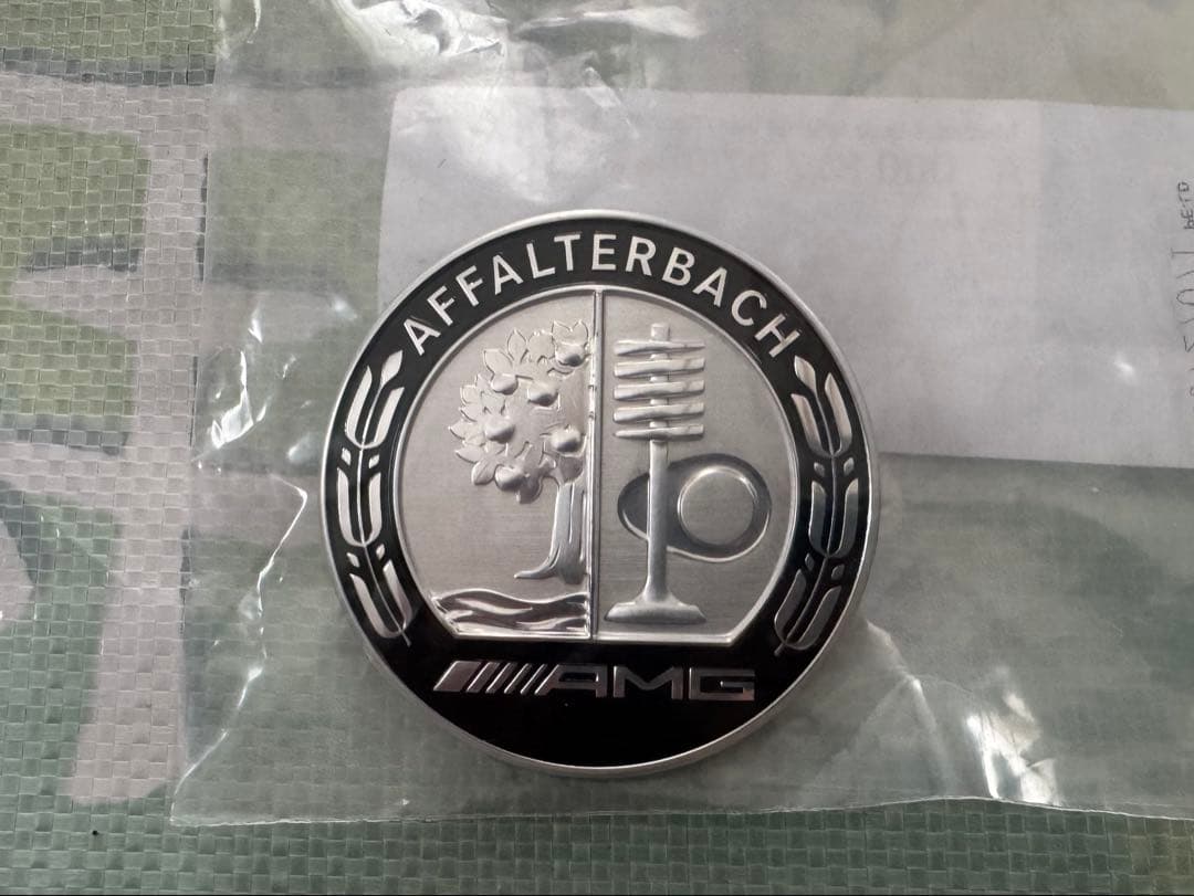 【稀少】AMG 純正 ボンネットバッジ W206 C43 アファルターバッハ