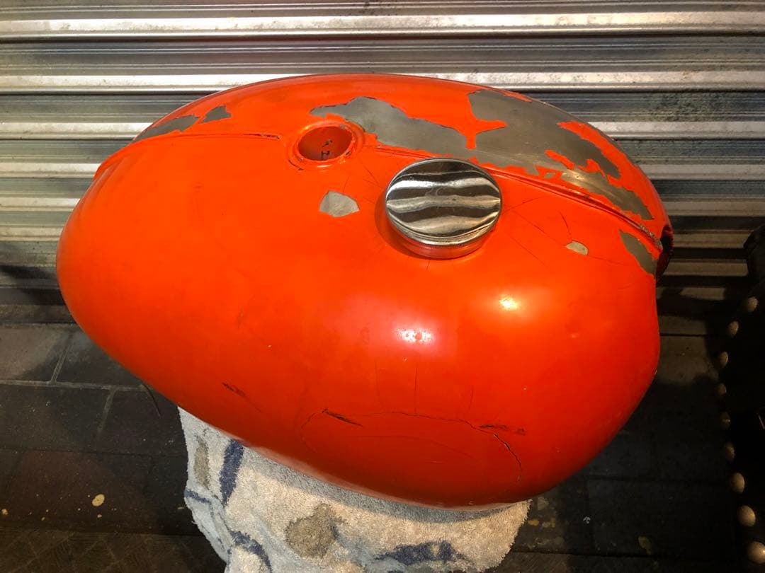 ビンテージ英車タンク不明BSAレストアベース