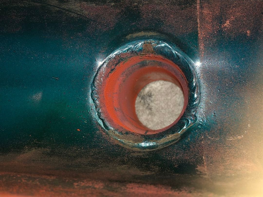 ビンテージ英車タンク不明BSAレストアベース