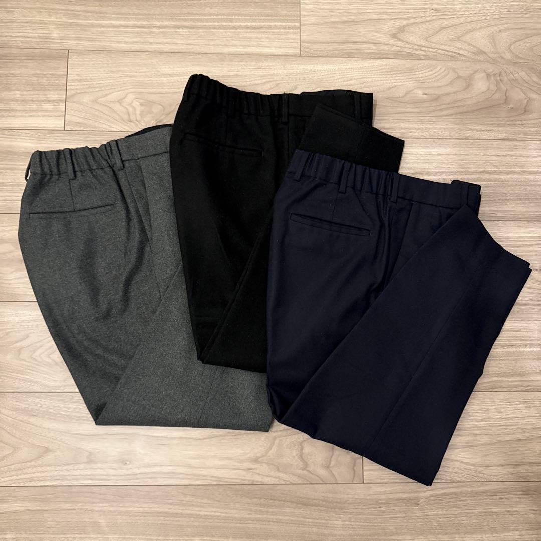 Markaware ペグトップ トラウザーズ　3本セット