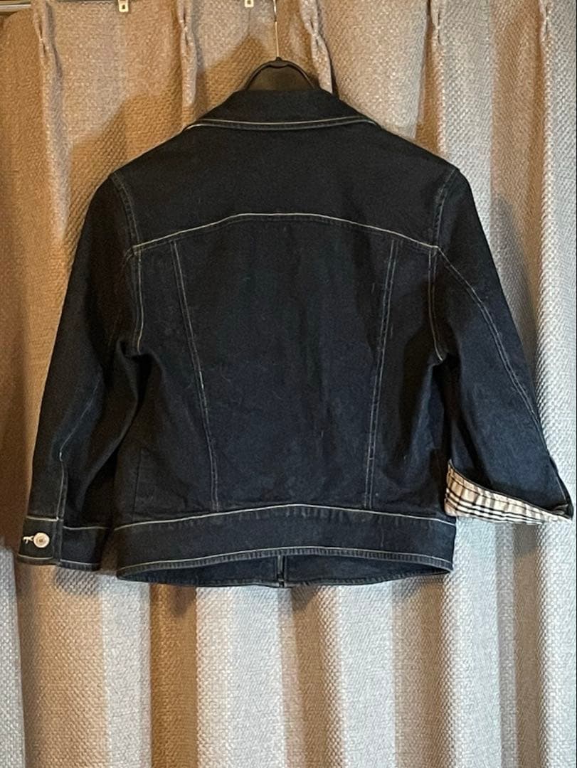 バーバリー　ロンドン　ノバチェック　Gジャン　イギリス製