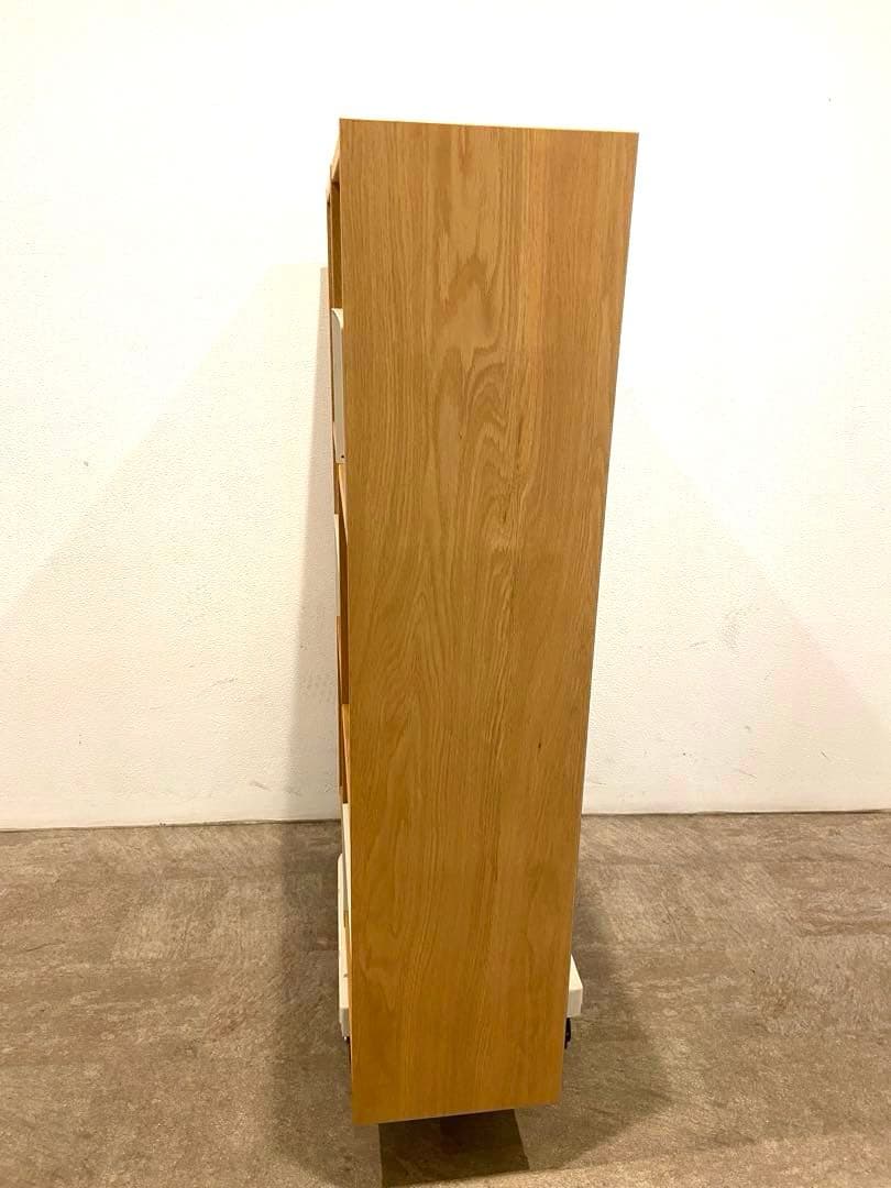 ⭐️超美品⭐️オプション付⭐️無印良品⭐️オーク材⭐️スタッキングシェルフ⭐️３段×２列