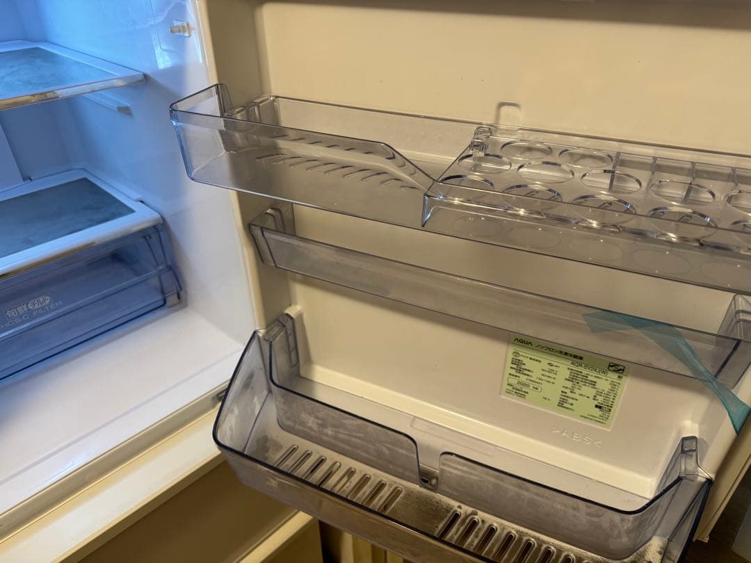 AQUA アクア 3ドア 冷蔵庫 白 ホワイト