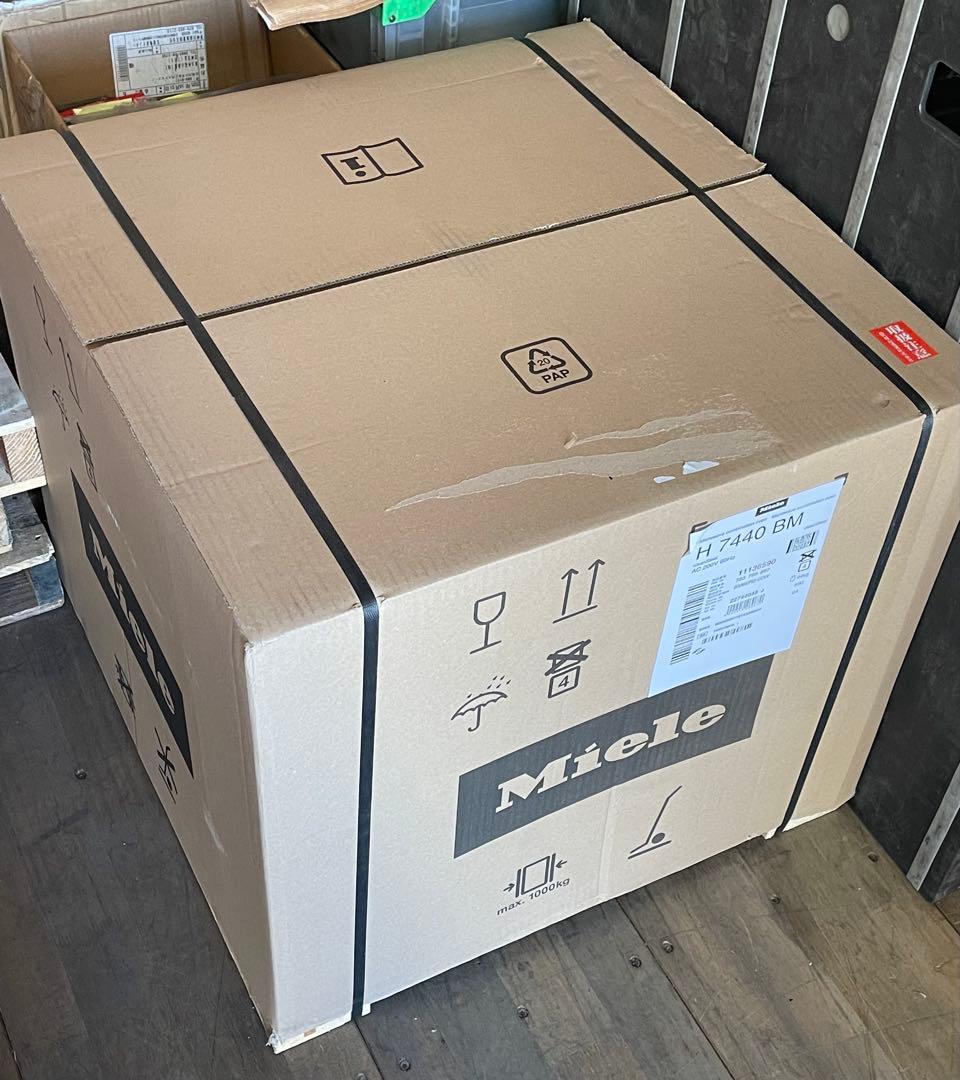 【新品・未開封】ミーレ電子レンジ機能付オーブン：H 7440 BM（60Hz）