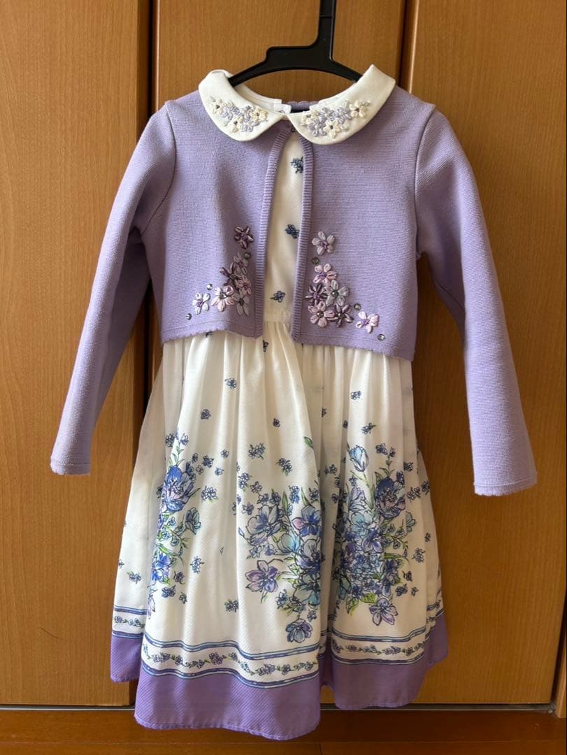 ANNA SUI MINI 水彩　ワンピース