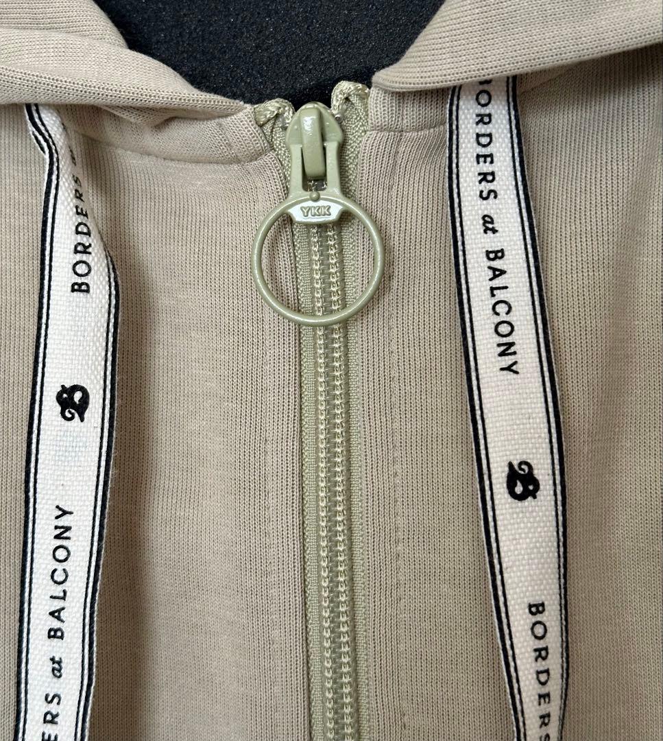 ボーダーズアットバルコニー♡SWEAT PEPLUM HOODIE