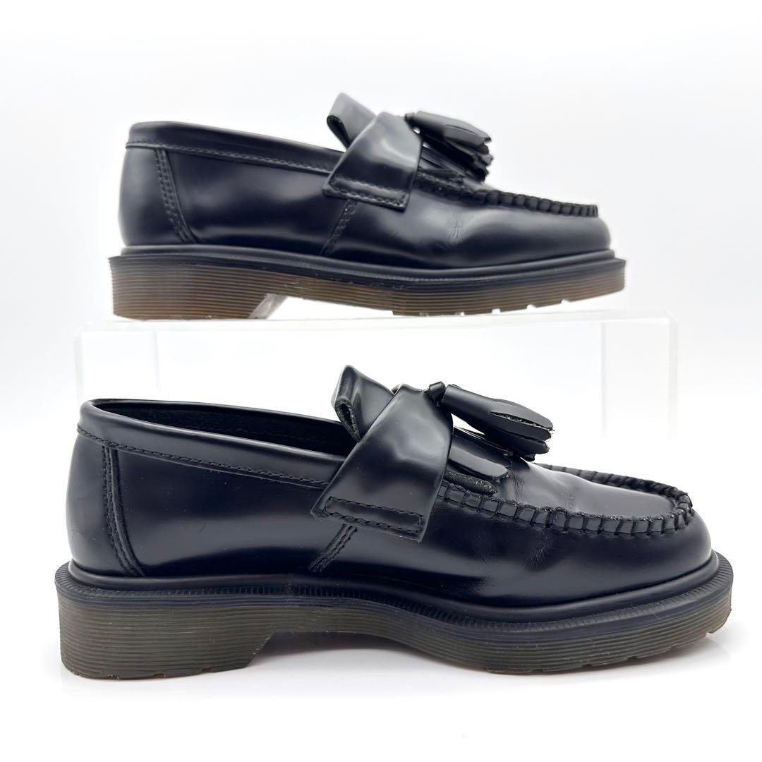 ドクターマーチン エイドリアン タッセル ローファー ブラック レザー 22