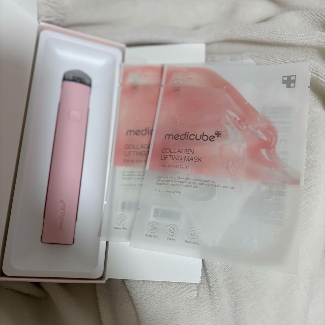 メディキューブ 美顔器 ブースタープロミニプラス ピンク