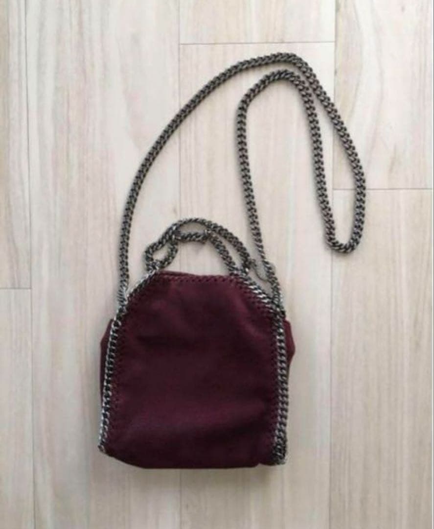 ステラ マッカートニー　ファラベラ シャギーディア トートバッグ