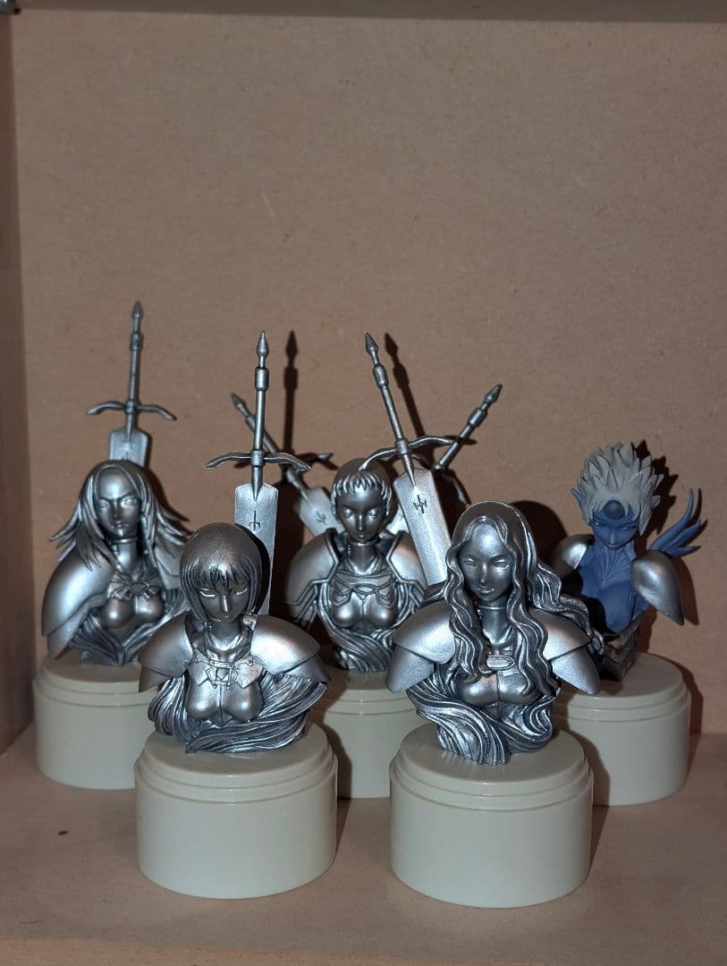 クレイモア　胸像フィギュア 5体セット