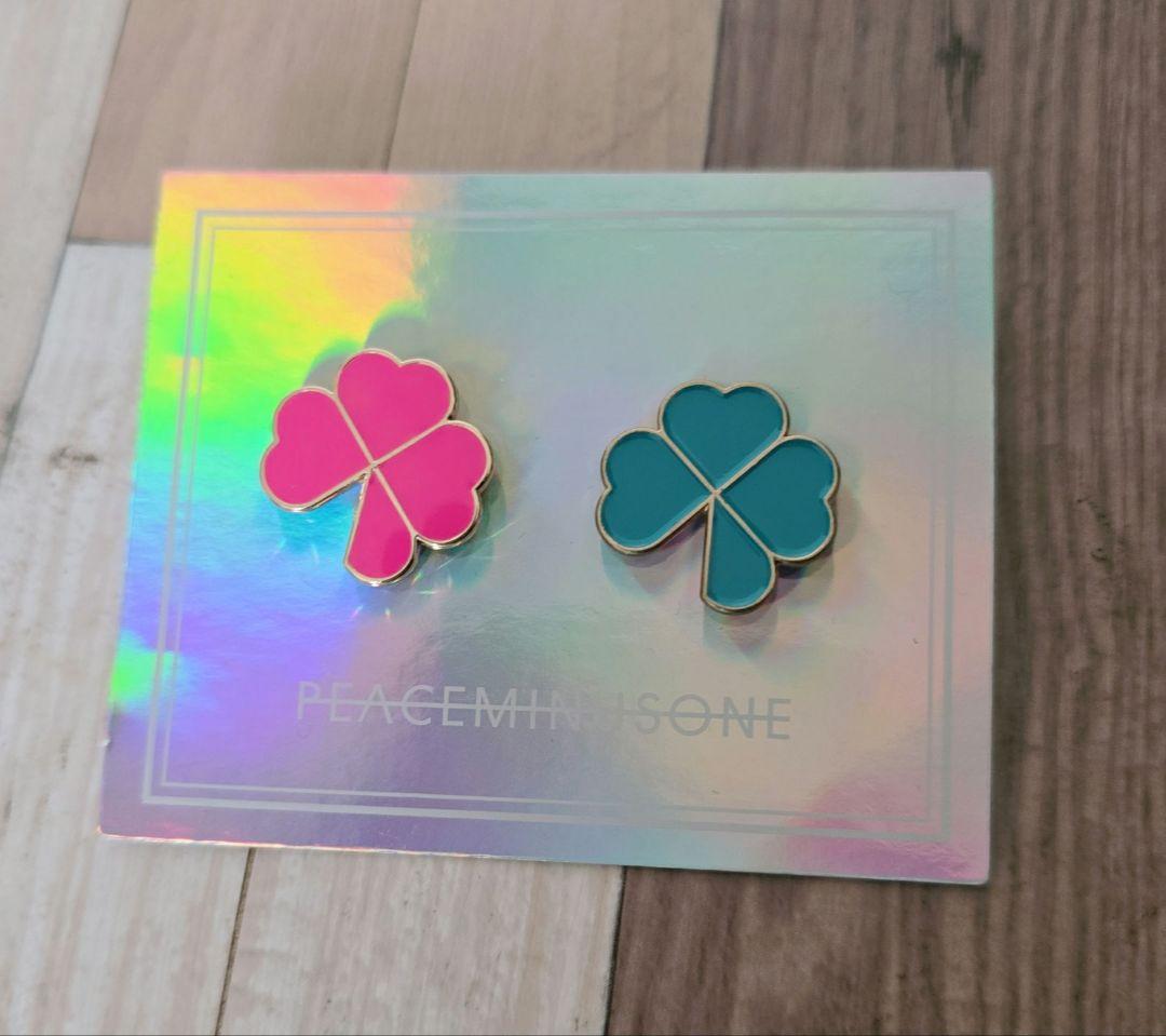 PEACEMINUSONE クローバーピンバッチセット現在入手不可能