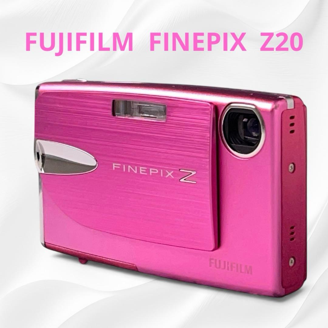 FUJIFILM FINEPIX Z20 ピンク 本体、充電器、4GBSDカード