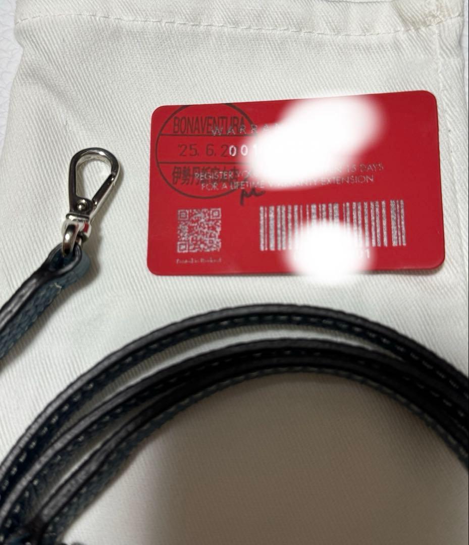 【超美品】ボナベンチュラ iPhoneケース＆ストラップ