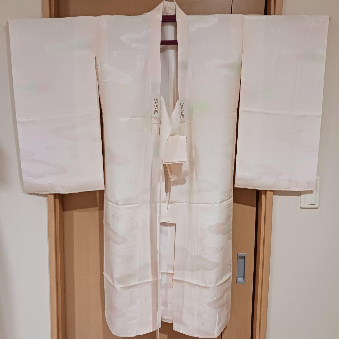 【専用☆】お誂え　正絹　女の子　着物　お宮参り　七五三　長襦袢付き