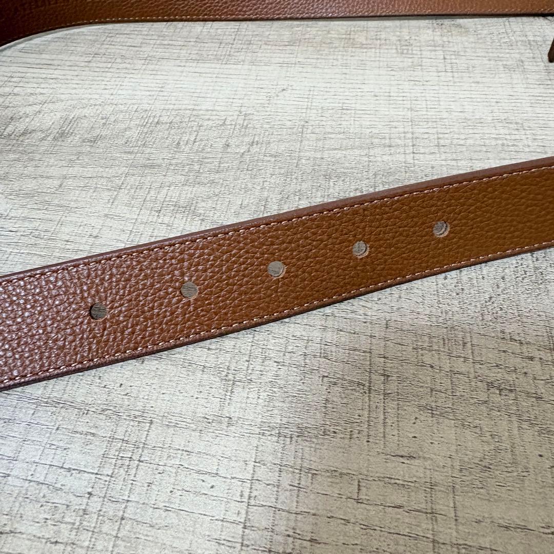 極美品 ATELIER AMBOISE アトリエ アンボワーズ レザー ベルト