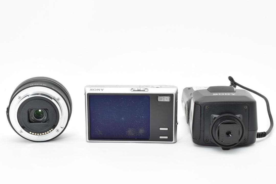 SONY DSC-T50 HVL-F1000 E PZ 16-50mm カメラ