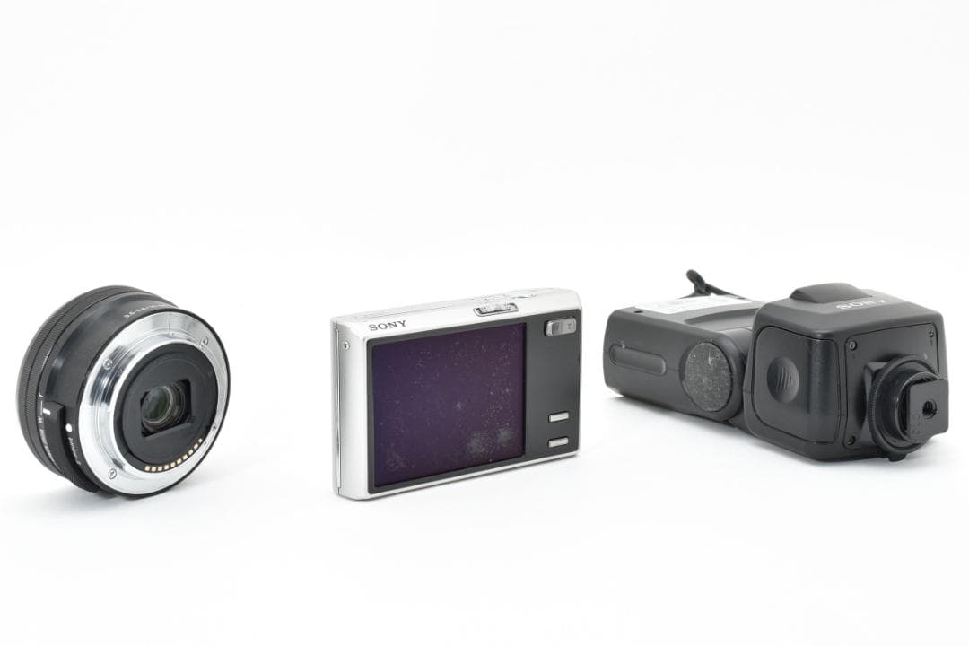 SONY DSC-T50 HVL-F1000 E PZ 16-50mm カメラ