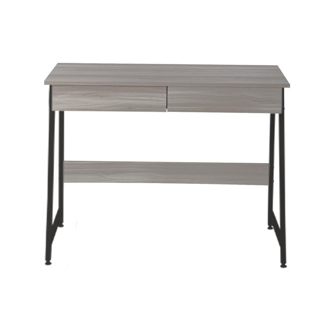 【人気商品】パソコンデスク　引き出し付き　幅100*奥48 　グレー