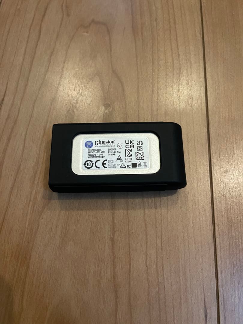 外付けハードディスク・ドライブ kingston ssd 2tb xs2000