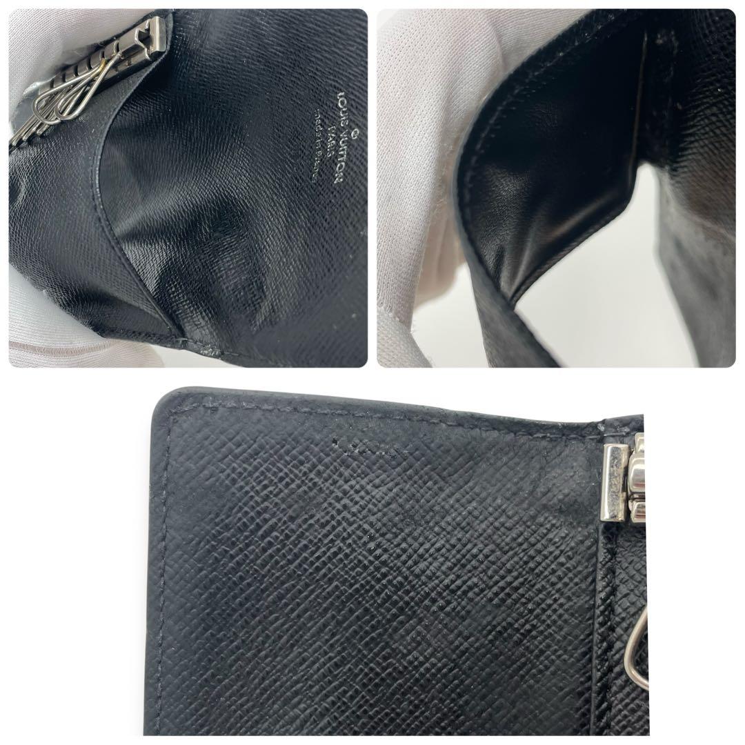 ルイヴィトン ミュルティクレ6 6連 キーケース ダミエ グラフィット グレー