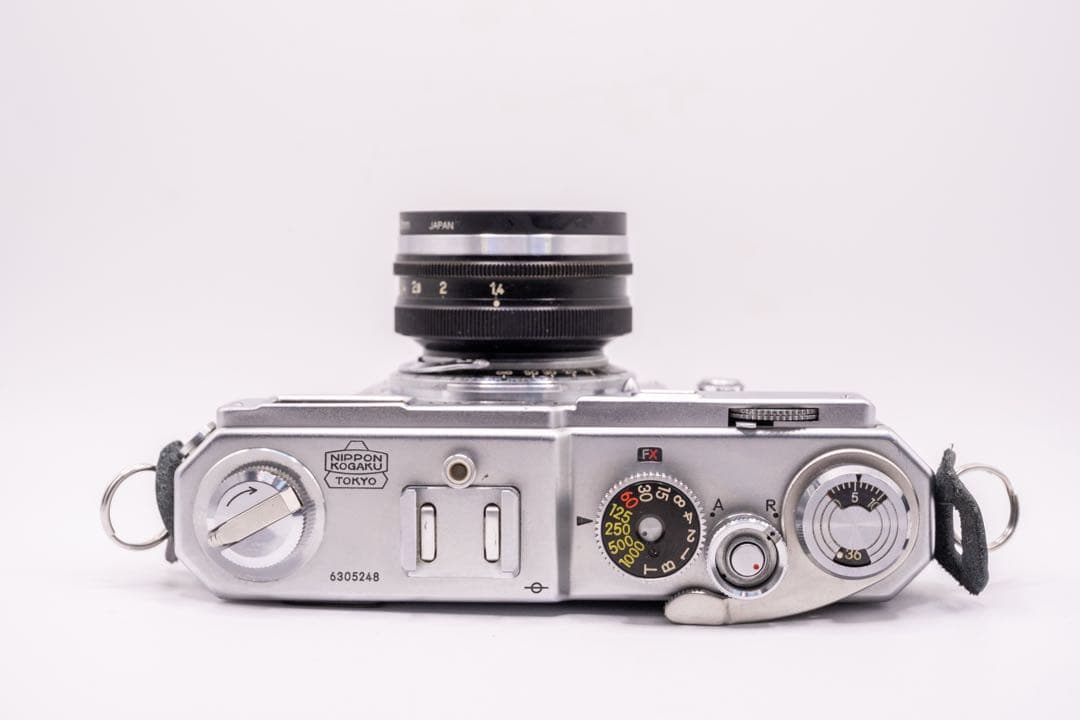 美品 Nikon S3 + 50mm f1.4 セット レザーケース付 清掃済み