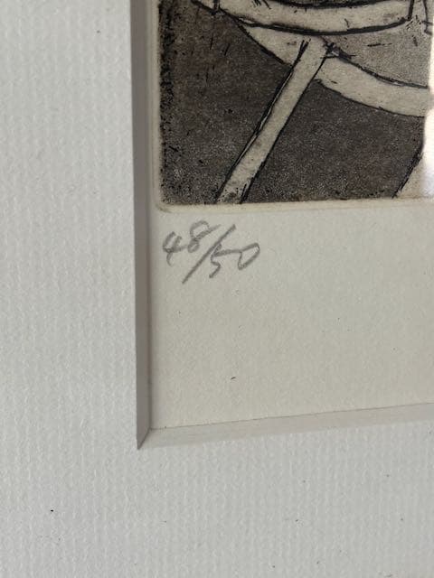 山岡康子　版画　DRAMMER