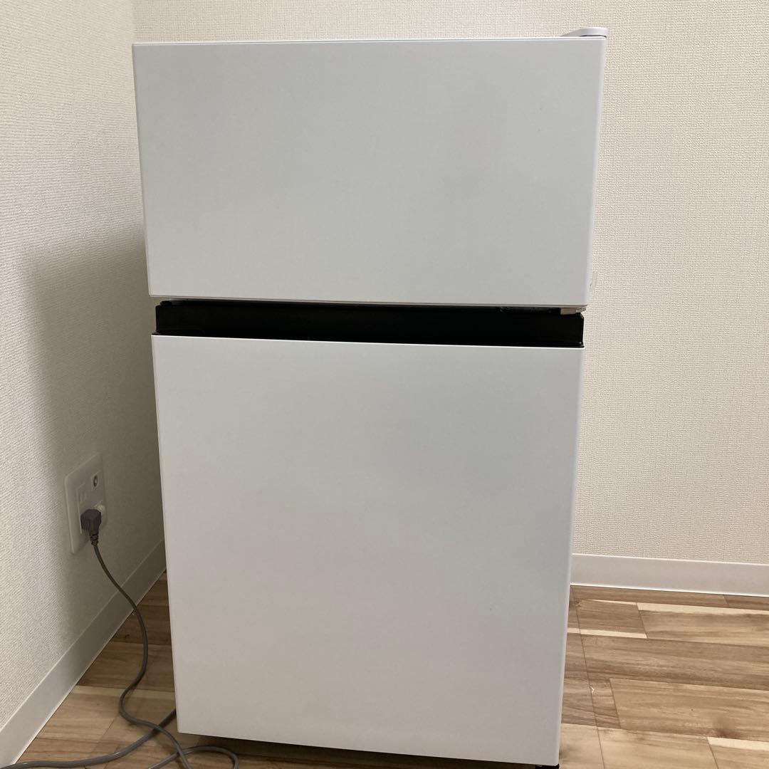 ホワイト 上開き冷凍庫