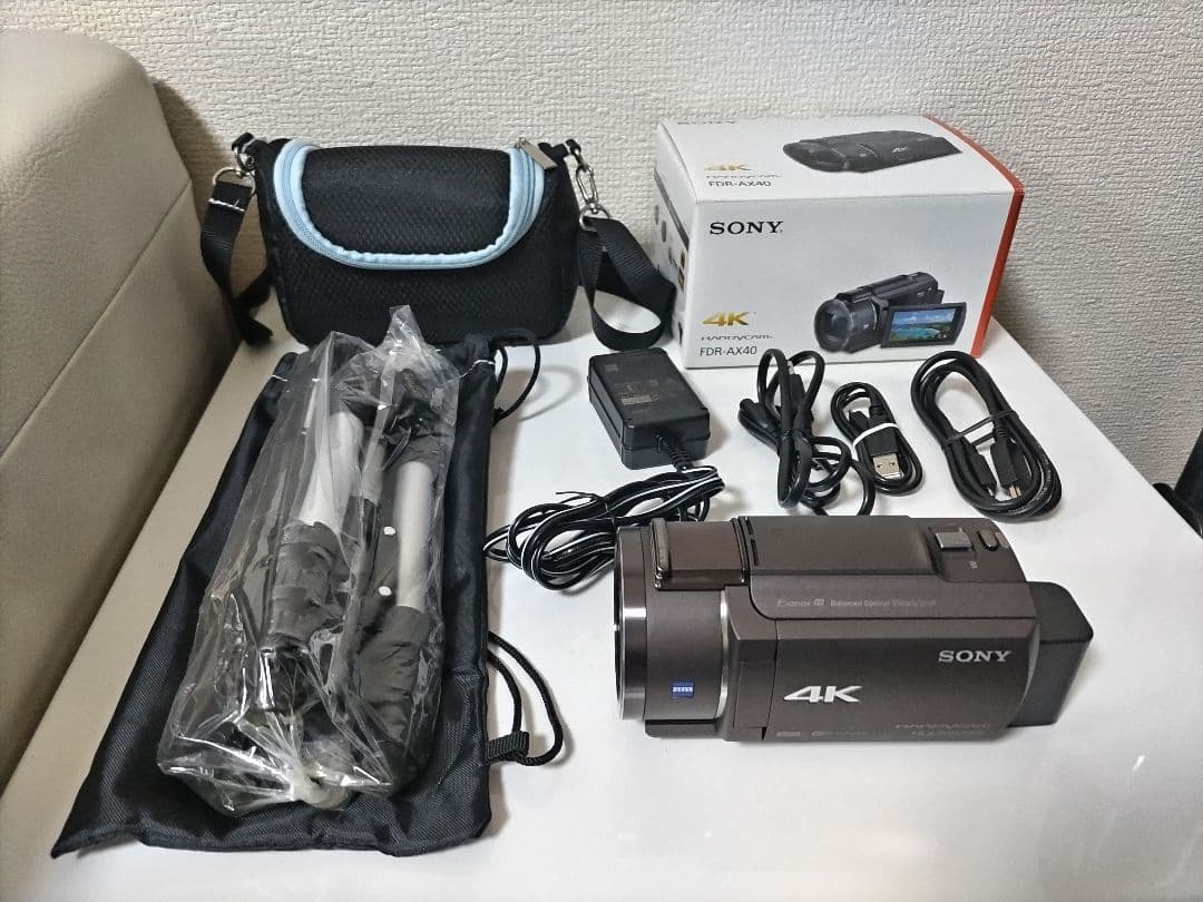 SONY FDR-AX40 　デジタル4K　ビデオカメラレコーダー