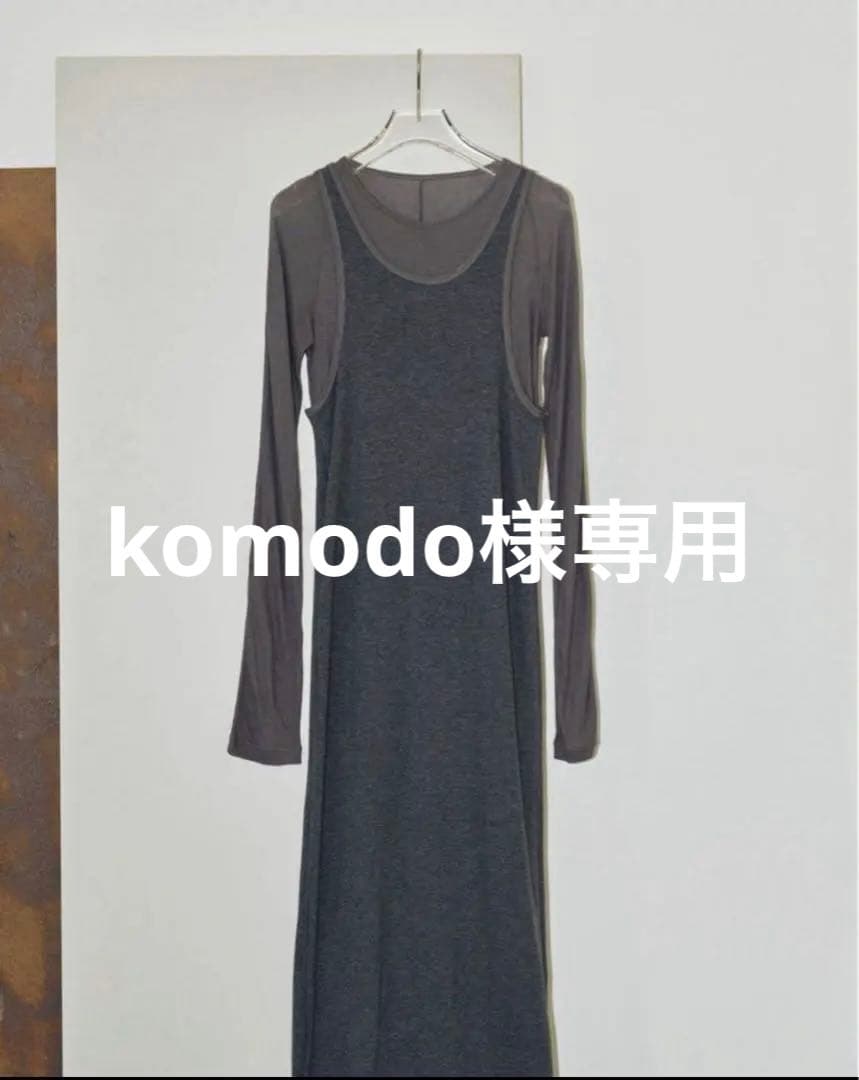 komodo⭐︎プロフィールご覧下さいLayeredSheerDress