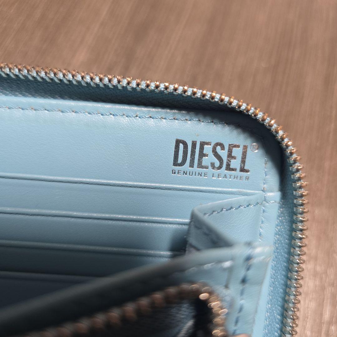 DIESEL 長財布　人気色★ブルー