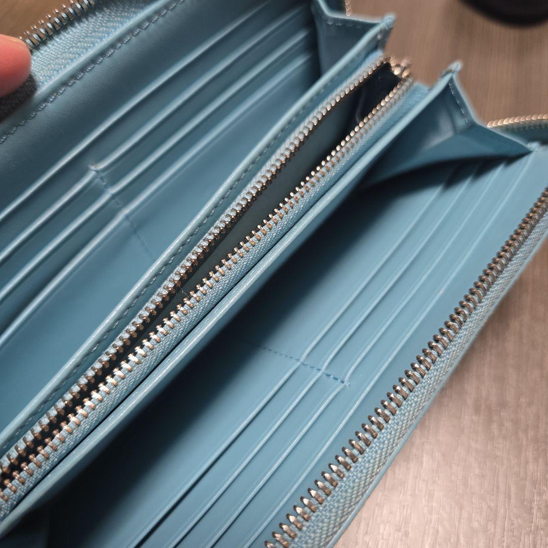 DIESEL 長財布　人気色★ブルー