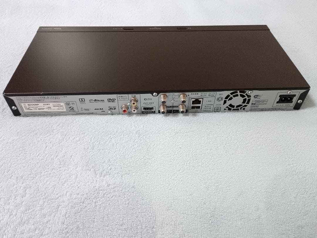 AQUOS ブルーレイレコーダー BD-NW1000