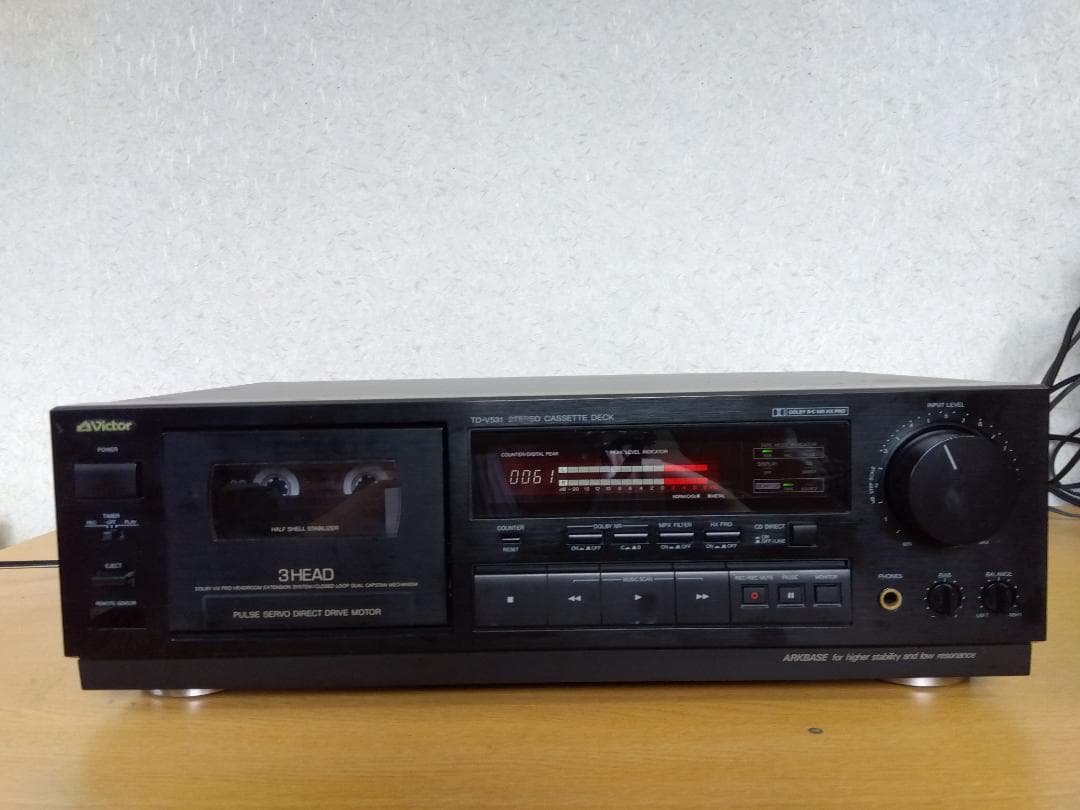 Victor/ビクター ステレオカセットデッキ TD-V531