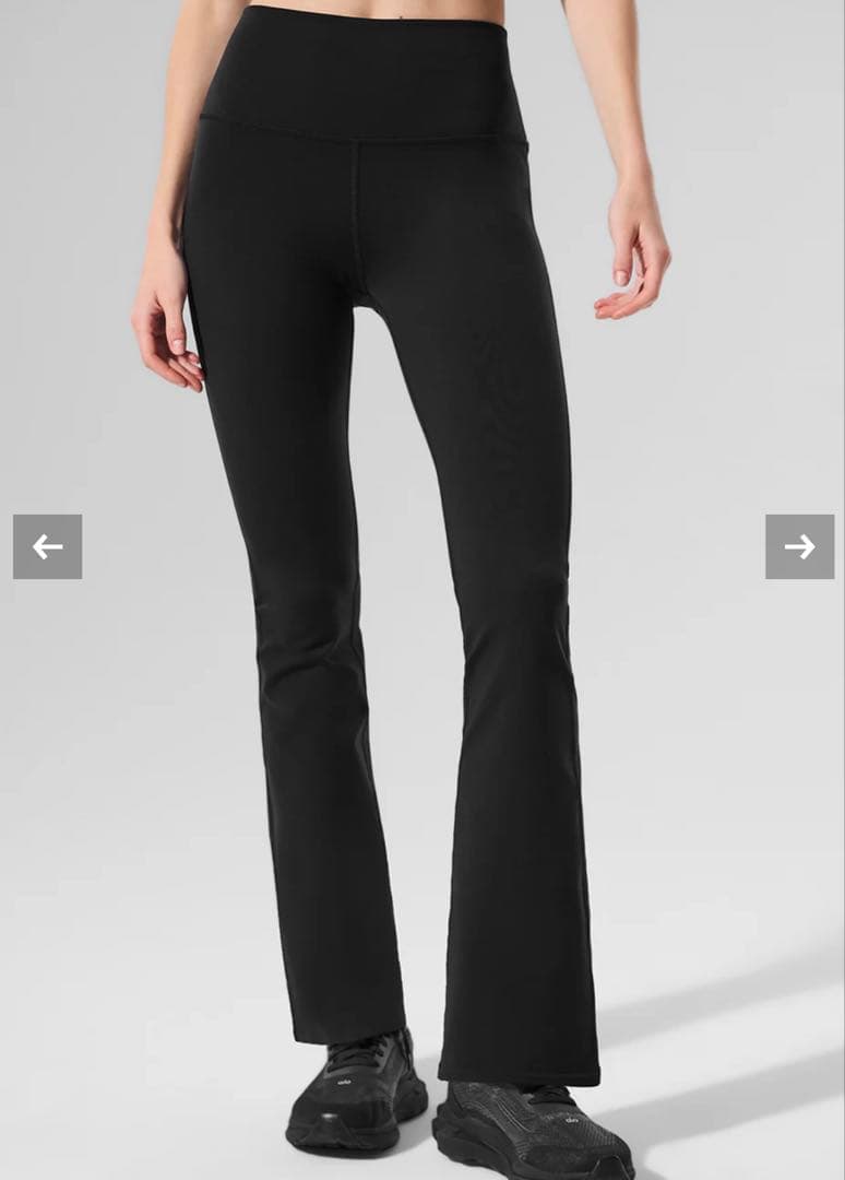 パンツ alo AirbrushHigh-Waist7/8BootcutLegging