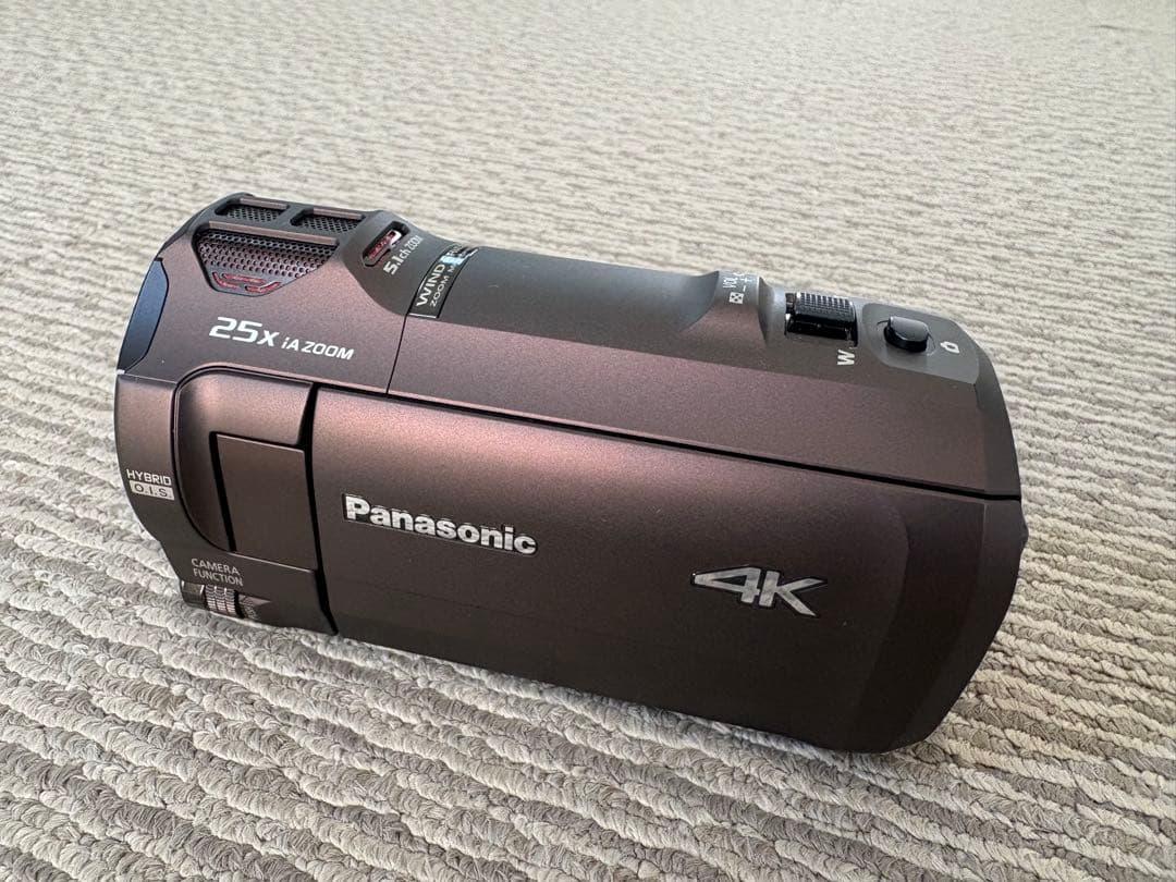 【美品】Panasonic 4K ビデオカメラ HC-VX992M ブラウン