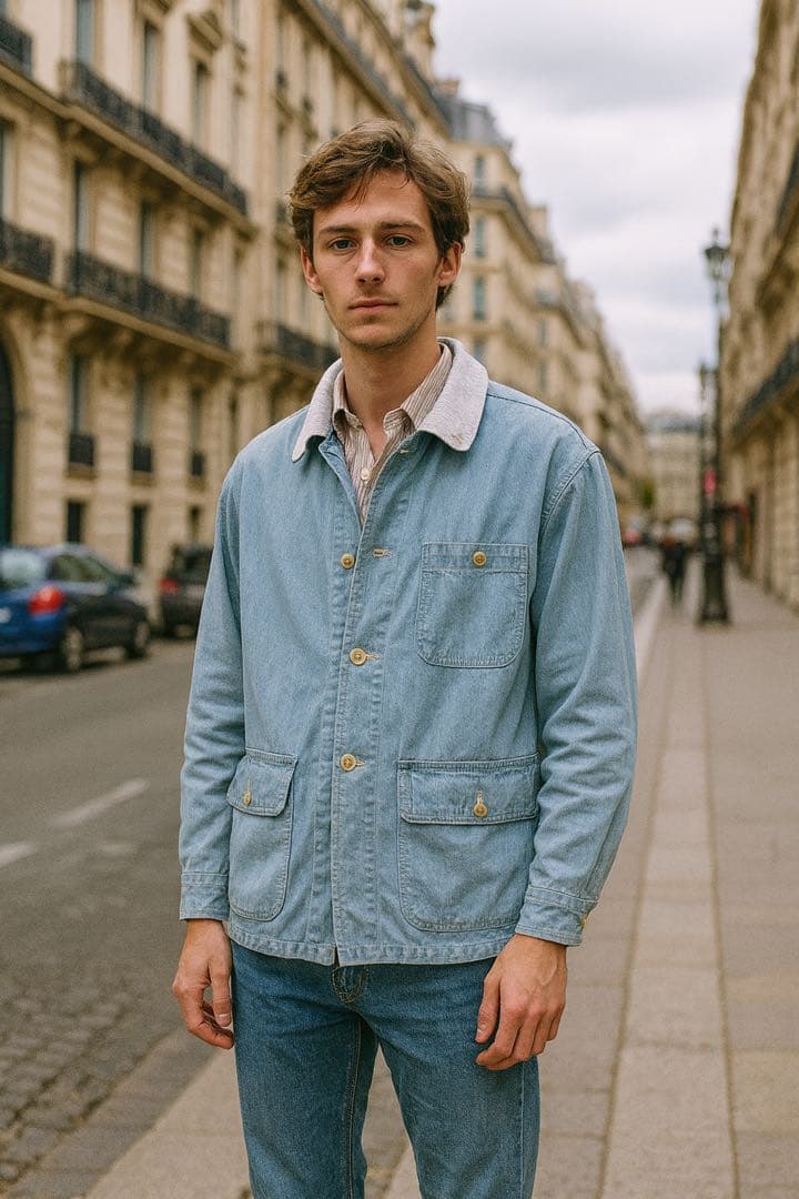 polo country ポロカントリー シャンブレー カバーオール ジャケット