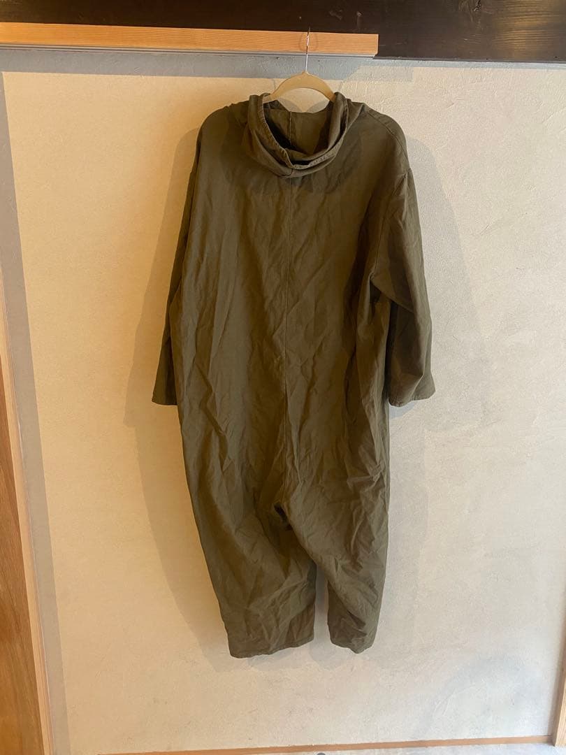 【チェコ軍デッドストック】1970年代ワークカバーオール（つなぎ）ブラウン