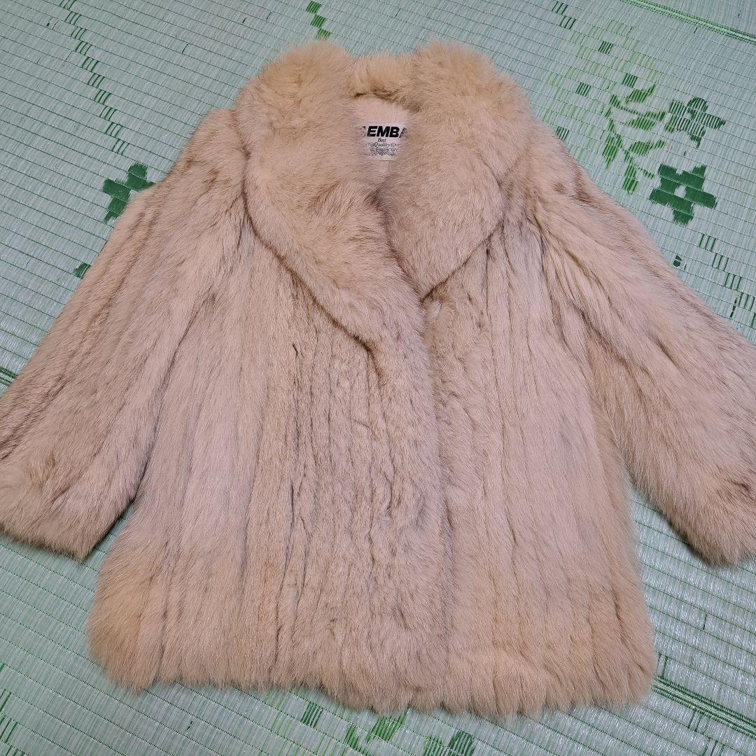 EMBA 毛皮 コート ブルーフォックス ファーコート