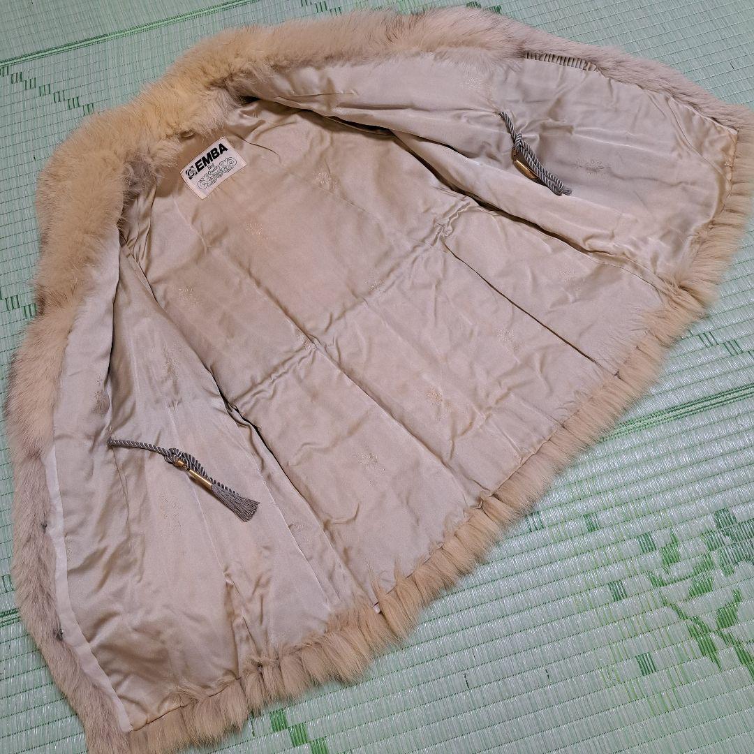 EMBA 毛皮 コート ブルーフォックス ファーコート