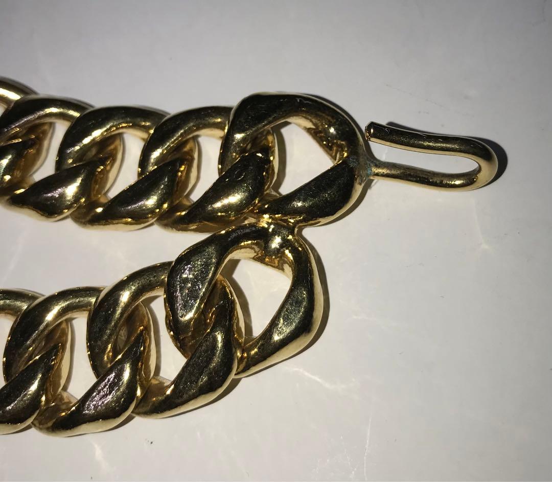 シャネル ヴィンテージ ゴールド チェーンベルト ココ香水ボトル 2連