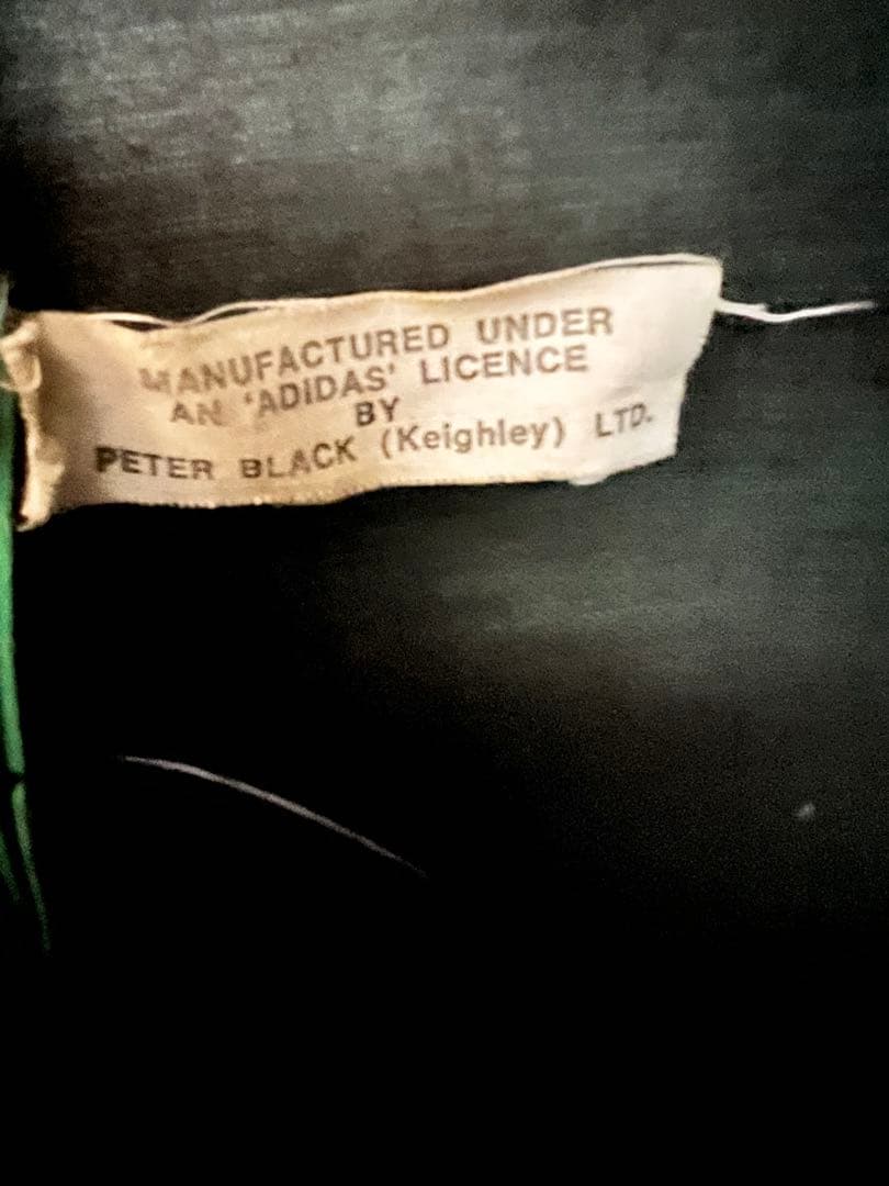 adidas PeterBlack Keighley製 70s〜80s グリーン