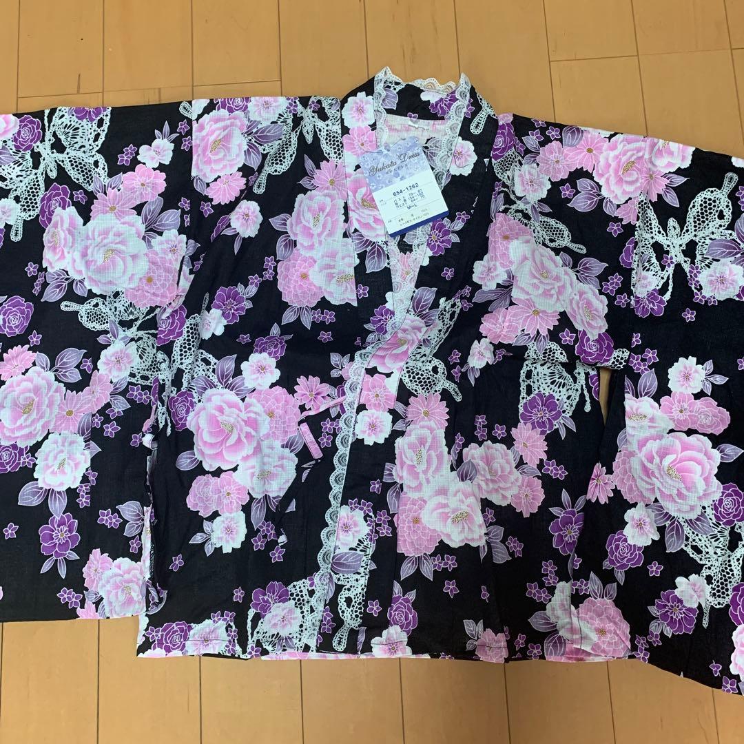 ღ 様 ♥浴衣ドレス♥ 大人サイズ M〜L姫ギャル 地雷 平成女児 Y2K